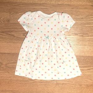 Little Me Polka Dot Dress